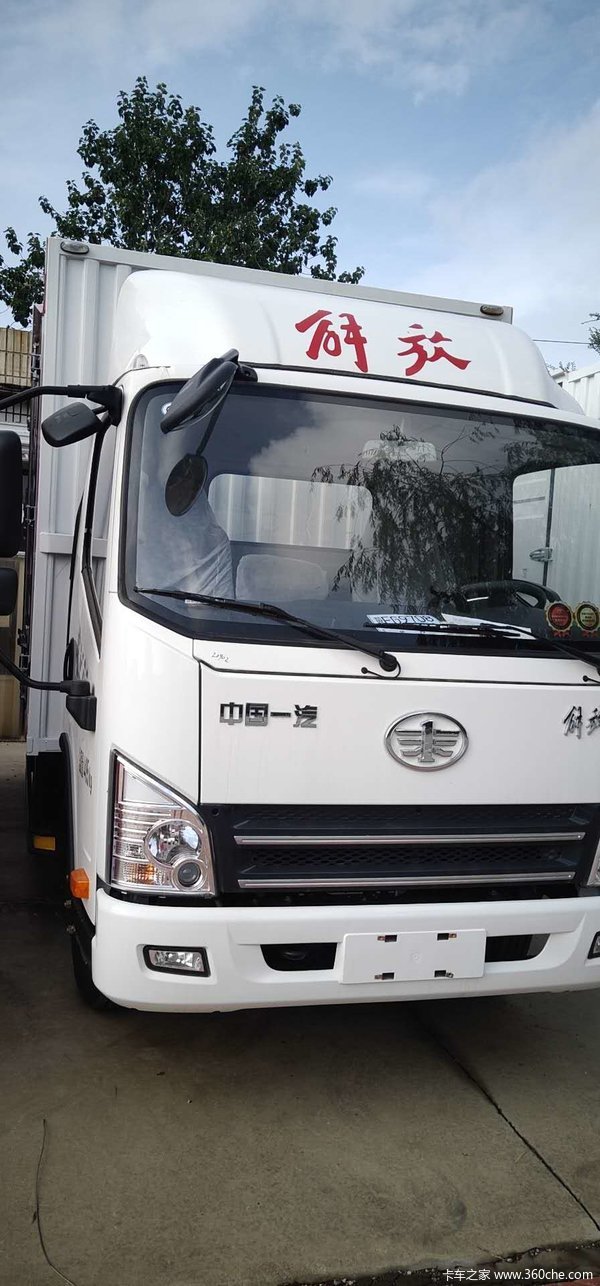 一汽解放轻卡虎vn国五厢车最后2台整车待售