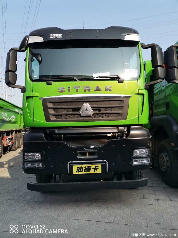 汕德卡65自卸渣土车直播车辆配置讲解