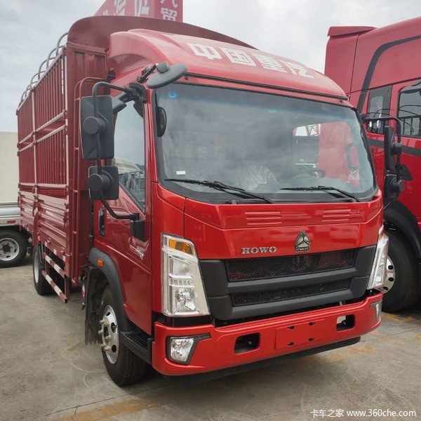 1台中国重汽豪沃悍将载货车成功交付客户