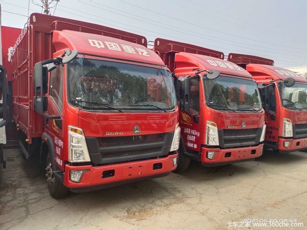 重汽豪沃统帅箱式货车,即日起优惠促销,走过路过不要错过