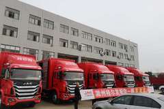 滁州市三家物流公司集团采购厢式物流车，感谢大客户对我公司的信任