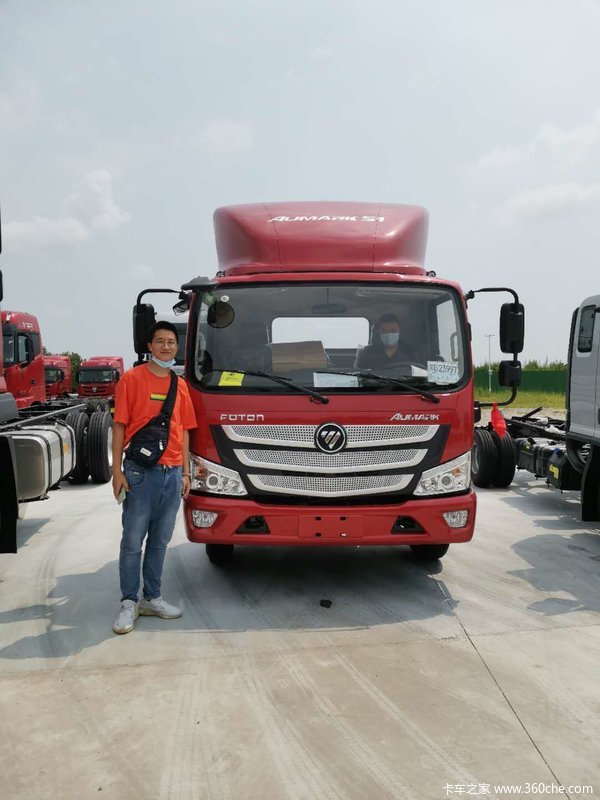 恭喜朱宝华 吉日喜提欧马可S1载货车