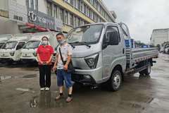 缔途轿卡 城市无禁区 实力承载3吨，交付沈总使用一台