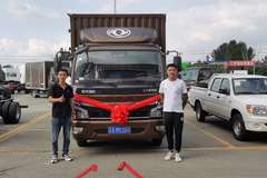 1台福瑞卡F6仓栅式载货车成功交付客户