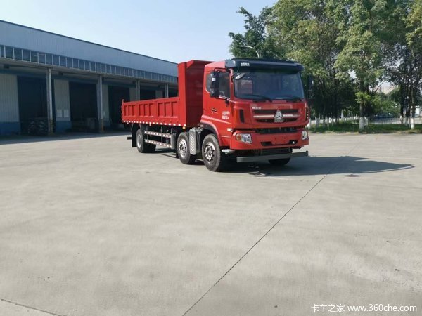 前双三轴,6-7.4米轻量化自卸车新品上市