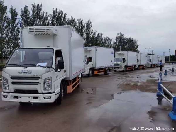 人人健康快乐成长江铃特顺冷藏车为您保驾护航