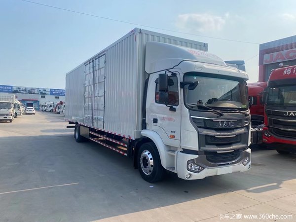 江淮格尔发行业最大容积的单桥10米快递车