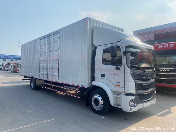 江淮格尔发行业最大容积的单桥10米快递车