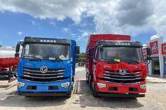 恭喜马总喜提东风畅行前四后四6缸260马力发财车