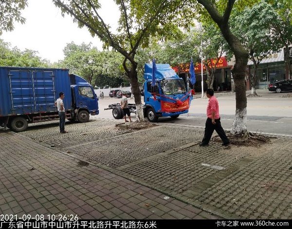 一汽解放轻卡J6F中山致远中山区巡展活动