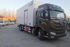 一汽解放冷藏车解放J6L在冷藏车进行优惠促销活动