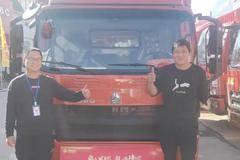 恭喜秦老板喜提HOWO4米2潍柴160苍栏