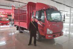 恭喜陈师傅喜提挣钱机器，解放轻卡！！！