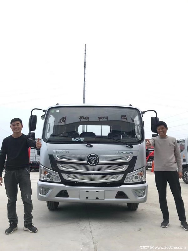 恭喜武先生 喜提欧马可S1排半载货车1台