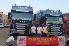 2台格尔发A5载货车成功交付客户！！