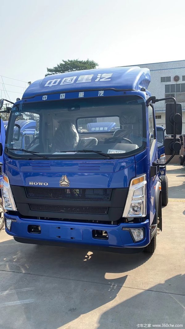 中国重汽HOWO 追梦 经典款 160马力 4.15米单排售货车