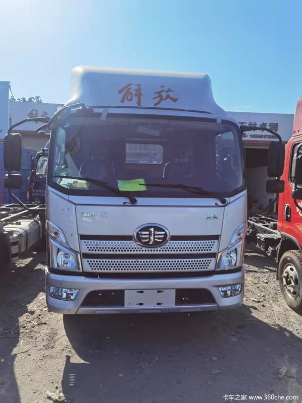 解放领途3.8米货箱蓝牌160马力到店促销了