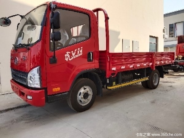 解放虎vn轻卡国六潍柴120马力发动机42米平板货箱