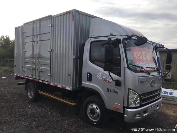推荐车型 国六奔驰银虎VN箱车，锡柴2.4排量，130马力，八档