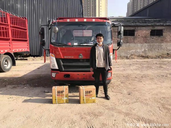 5米2平板运输车，最后一次顺利交付，回家挣钱。