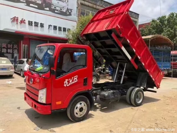 解放轻卡虎VR3.6米自卸车优惠促销了