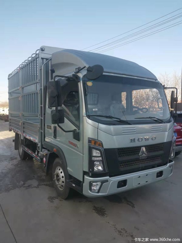 豪沃轻卡康明斯f28156385仓栅运输车年底优惠促销