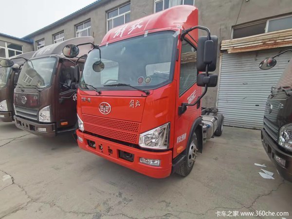 霸州驰顺解放专卖 J6F大柴180马力实车已到店
