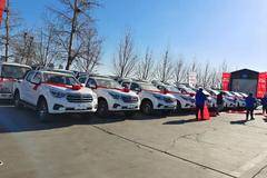 21台五十铃100P载货车成功交付客户