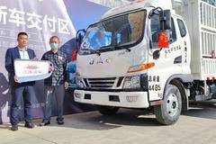 恭喜恭喜老板喜提爱车 喜提骏铃V5载货车