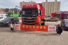 2台格尔发A5系列6米8载货车成功交付客户！