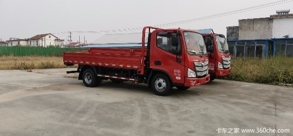 【收割机专用】欧马可S3系 156马力 5.8米单排栏板轻卡