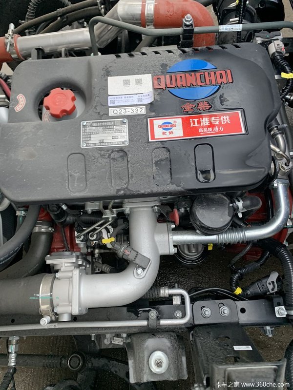 新车到店骏铃V5全柴动力栏板整车132马力