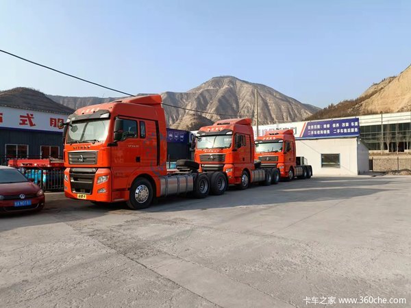 恭喜5.8米渣土车交车 喜提SITRAK C7H 自卸车