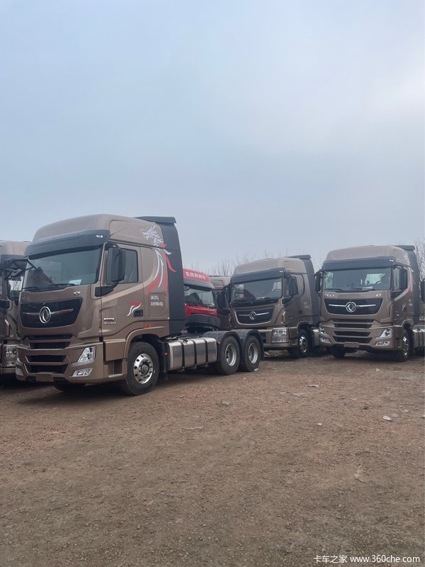 河南郑州东风商用车4S店河南厚润店新到国六旗舰王者版自动挡带液缓