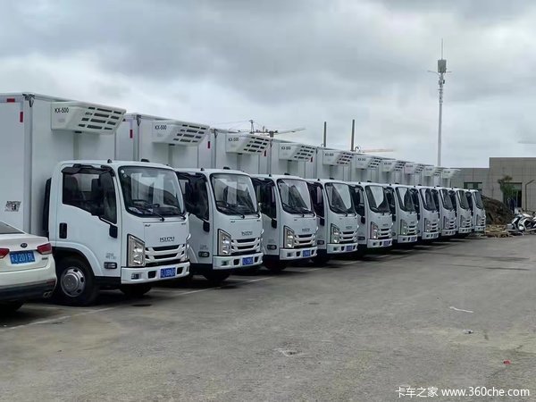 厦门江西五十铃优惠0.5万 厦门市五十铃翼放EC冷藏车火热促销中