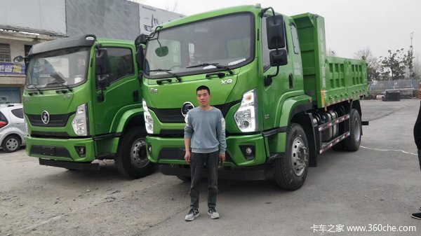 轩德X9 4.5米自卸车仅售17.88万元