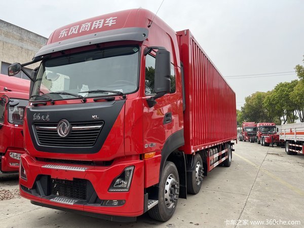 2台东风天龙kl载货车成功交付客户