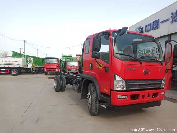 一汽解放轻卡大王驾到54米190马力厂家金融免息