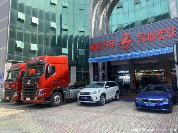 乘龙M3大单桥9.7米到车啦 快递运输标杆车型
