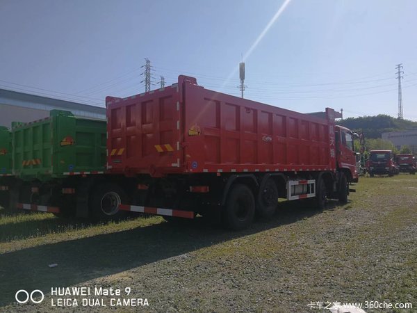 国六东风天锦前四后六轻量化自卸车轻皮大容量