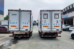欧马可4.2米宽体冷藏车交付盒马鲜生