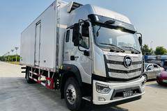 欧航超级中卡7.6米冷藏车交付物美使用