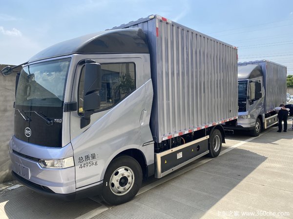 比亚迪T5D4.2米电动轻卡限时促销中 优惠3.3万