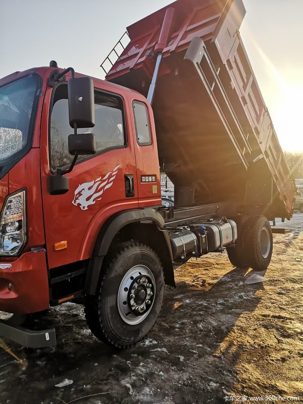 重汽王牌腾狮自卸国六潍柴优惠万元先到先得