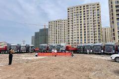 杭州金越达20台格尔发A5牵引车成功交付客户