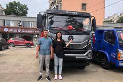 恭喜含山王总 喜提湖北大运运隆自卸车