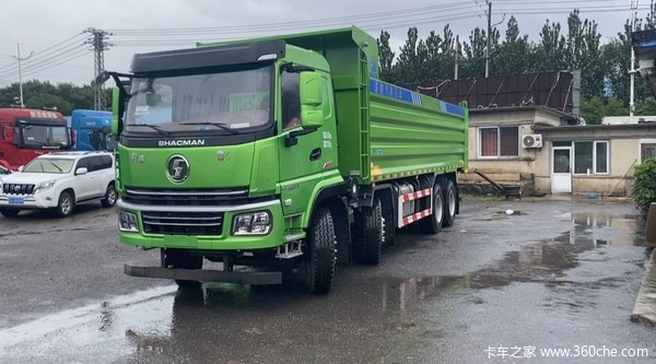 陕汽商用车轩德翼6自卸批量交付营口区域大客户