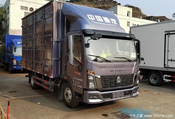 中国重汽HOWO 统帅 150马力 4.15米单排厢式轻卡(国