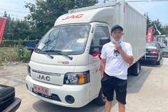 上海景润1台恺达X5载货车 成功交付客户
