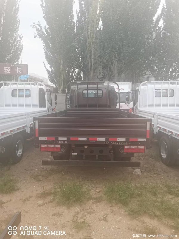 解放J6F排半栏板车！锡柴动力130！